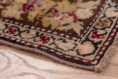 Antique Karabagh Runner Rug (3' x 18')